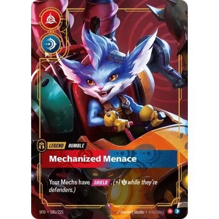 Mechanized Menace SFD-181 | Spiritforged | ProCards México