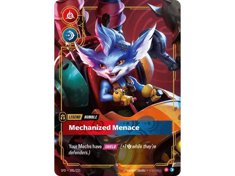 Mechanized Menace SFD-181 | Spiritforged | ProCards México