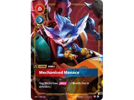 Mechanized Menace SFD-181 | Spiritforged | ProCards México