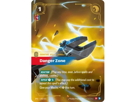 Danger Zone SFD-182 | Spiritforged | ProCards México