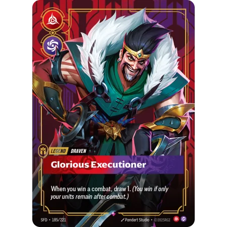 Glorious Executioner SFD-185 | Spiritforged | ProCards México