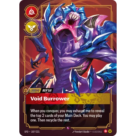 Void Burrower SFD-187 | Spiritforged | ProCards México