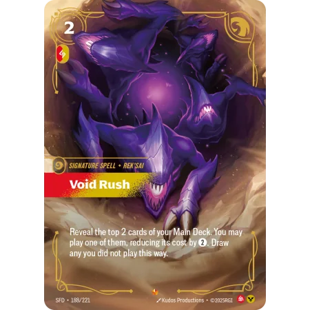Void Rush SFD-188 | Spiritforged | ProCards México