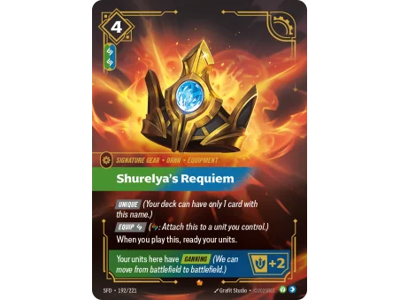 Shurelya's Requiem SFD-192 | Spiritforged | ProCards México