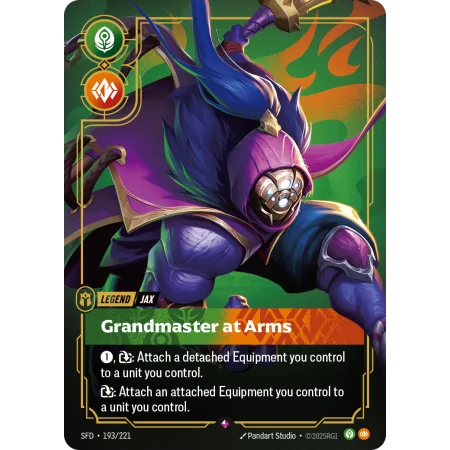 Grandmaster at Arms SFD-193 | Spiritforged | ProCards México