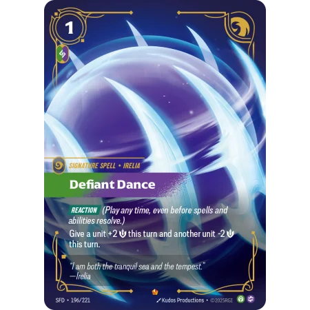 Defiant Dance SFD-196 | Spiritforged | ProCards México