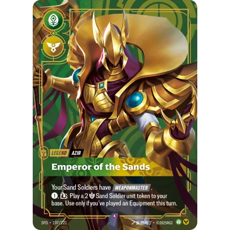 Emperor of the Sands SFD-197 | Spiritforged | ProCards México