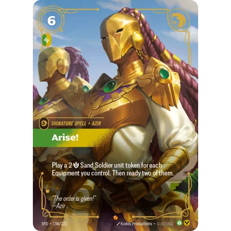 Arise! SFD-198 | Spiritforged | ProCards México