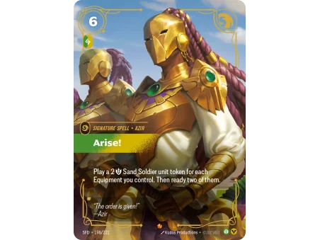 Arise! SFD-198 | Spiritforged | ProCards México