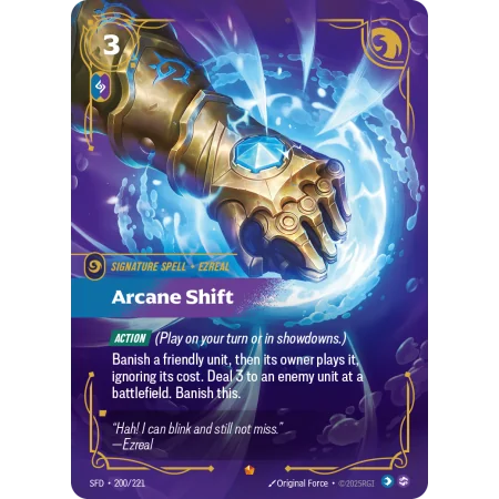 Arcane Shift SFD-200 | Spiritforged | ProCards México