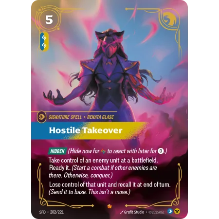 Hostile Takeover SFD-202 | Spiritforged | ProCards México