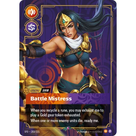 Battle Mistress SFD-203 | Spiritforged | ProCards México