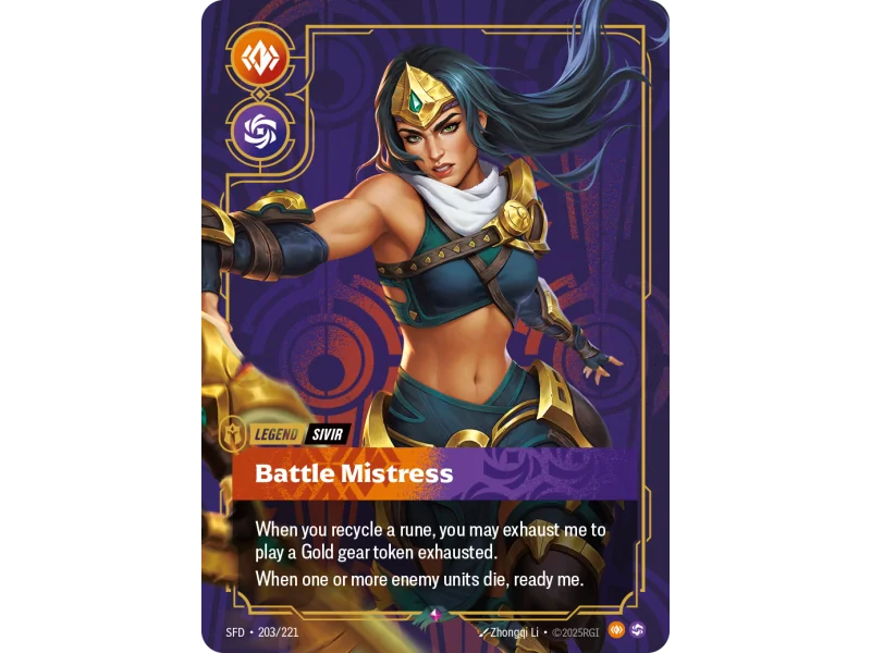 Battle Mistress SFD-203 | Spiritforged | ProCards México