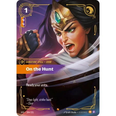 On the Hunt SFD-204 | Spiritforged | ProCards México