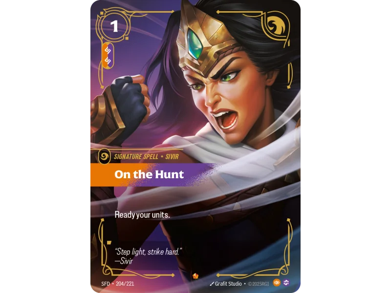 On the Hunt SFD-204 | Spiritforged | ProCards México