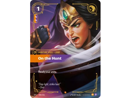 On the Hunt SFD-204 | Spiritforged | ProCards México