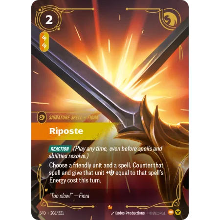 Riposte SFD-206 | Spiritforged | ProCards México