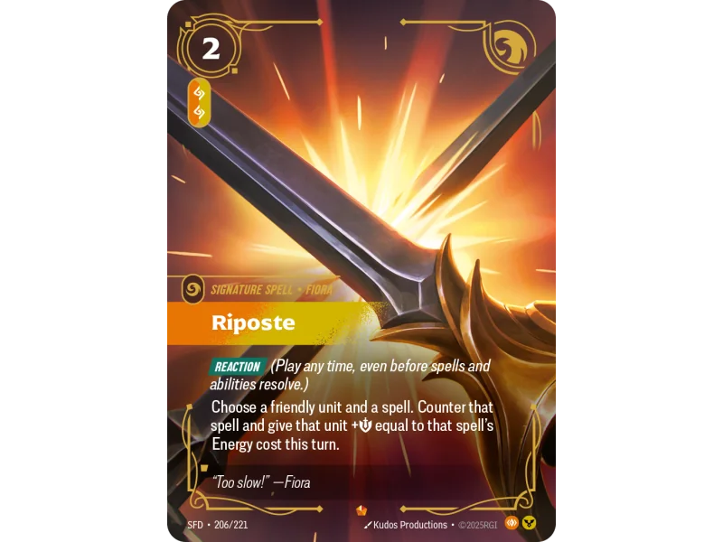 Riposte SFD-206 | Spiritforged | ProCards México