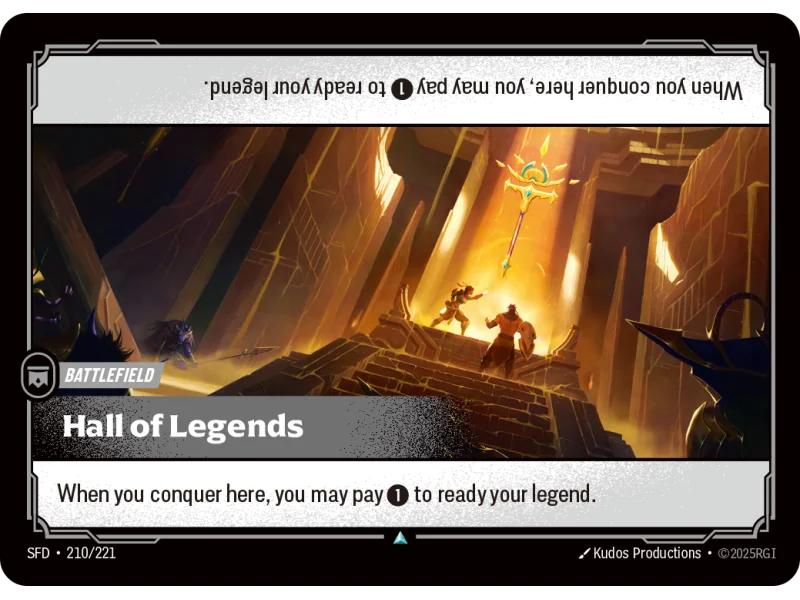 Hall of Legends SFD-210 | Spiritforged | ProCards México