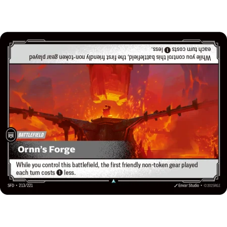 Ornn's Forge SFD-213 | Spiritforged | ProCards México