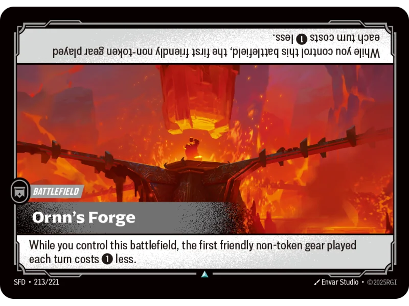 Ornn's Forge SFD-213 | Spiritforged | ProCards México