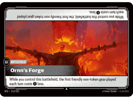 Ornn's Forge SFD-213 | Spiritforged | ProCards México