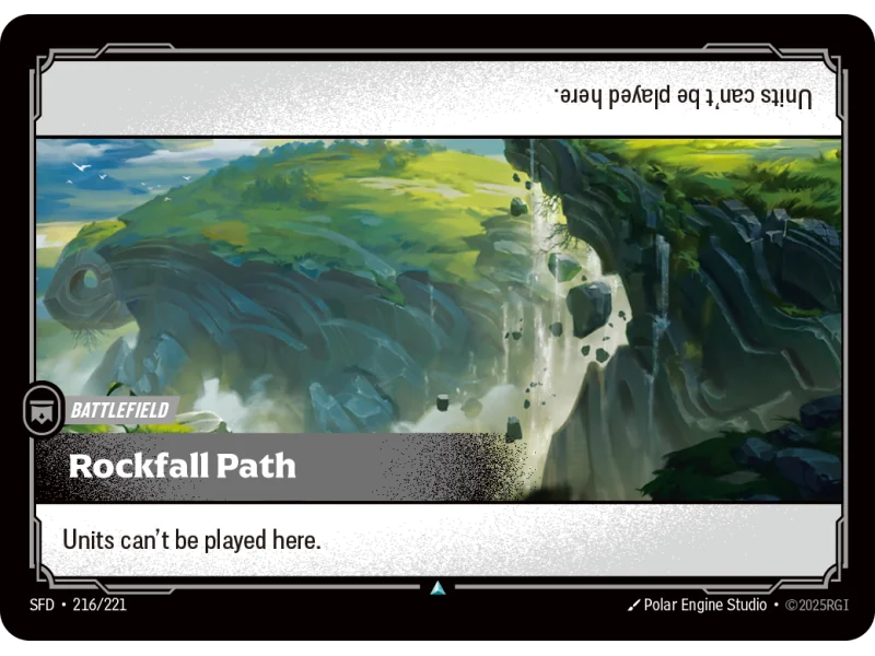 Rockfall Path SFD-216 | Spiritforged | ProCards México