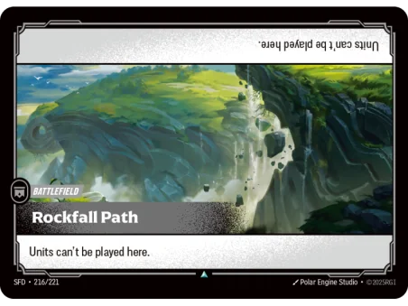 Rockfall Path SFD-216 | Spiritforged | ProCards México