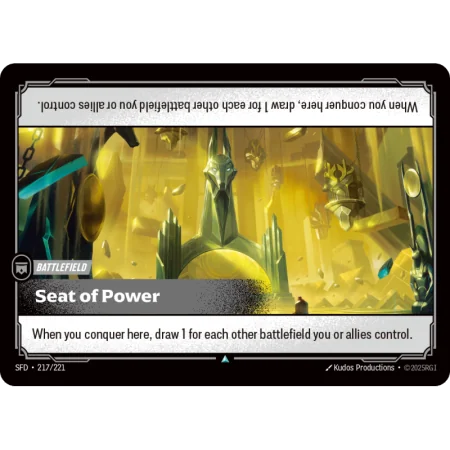 Seat of Power SFD-217 | Spiritforged | ProCards México