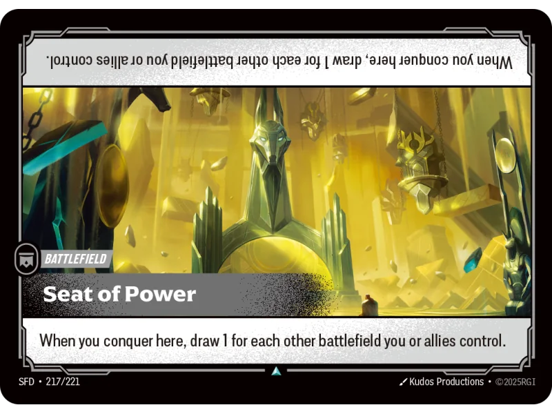 Seat of Power SFD-217 | Spiritforged | ProCards México