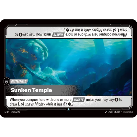 Sunken Temple SFD-218 | Spiritforged | ProCards México