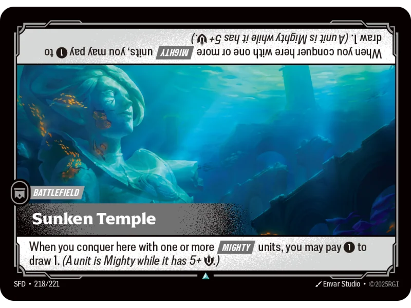 Sunken Temple SFD-218 | Spiritforged | ProCards México