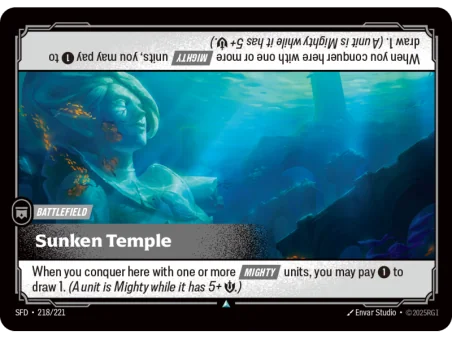 Sunken Temple SFD-218 | Spiritforged | ProCards México