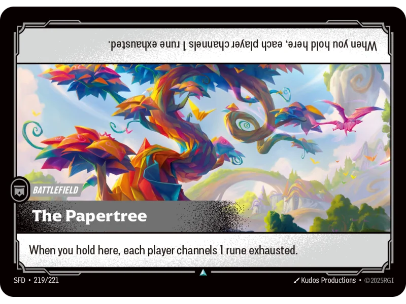 The Papertree SFD-219 | Spiritforged | ProCards México