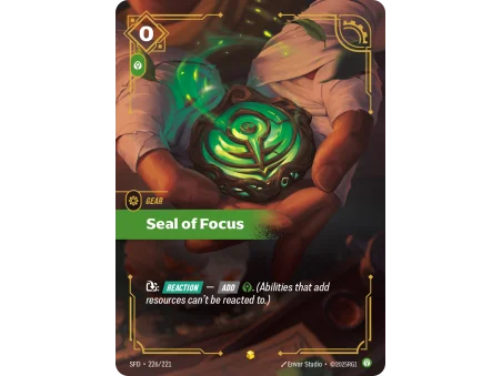 Seal of Focus SFD-226 | Spiritforged | ProCards México