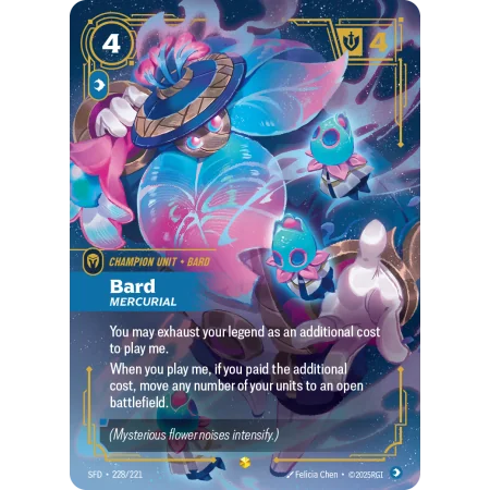 Bard, Mercurial SFD-228 | Spiritforged | ProCards México