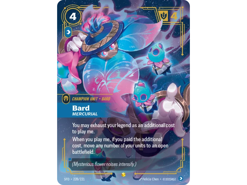 Bard, Mercurial SFD-228 | Spiritforged | ProCards México