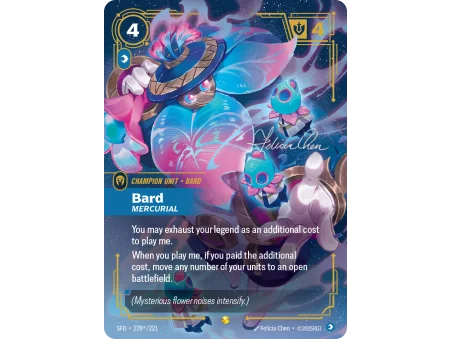 Bard, Mercurial SFD-228-STAR-221 | Spiritforged | ProCards México