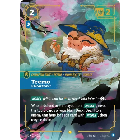 Teemo, Strategist SFD-230 | Spiritforged | ProCards México