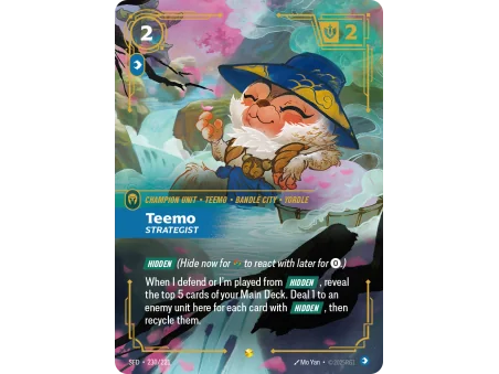 Teemo, Strategist SFD-230 | Spiritforged | ProCards México