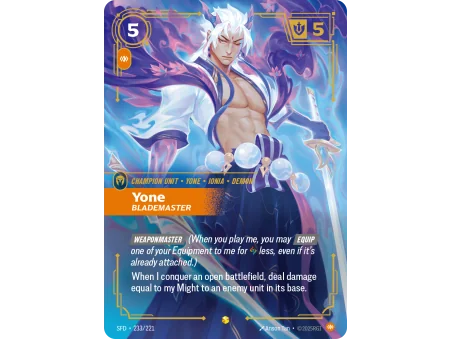 Yone, Blademaster SFD-233 | Spiritforged | ProCards México