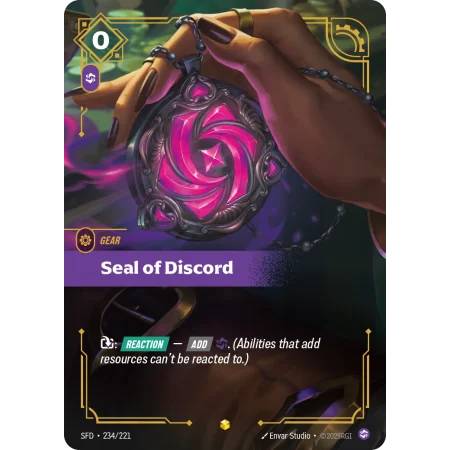 Seal of Discord SFD-234 | Spiritforged | ProCards México