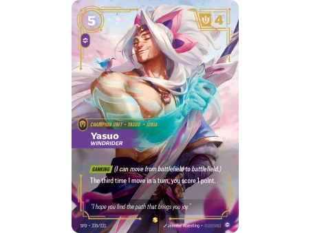 Yasuo, Windrider SFD-235 | Spiritforged | ProCards México