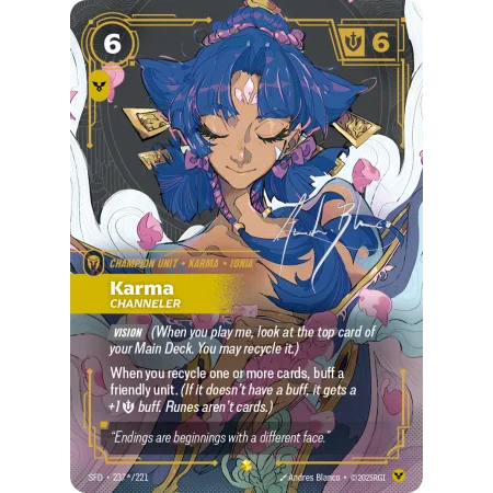 Karma, Channeler SFD-237-STAR-221 | Spiritforged | ProCards México