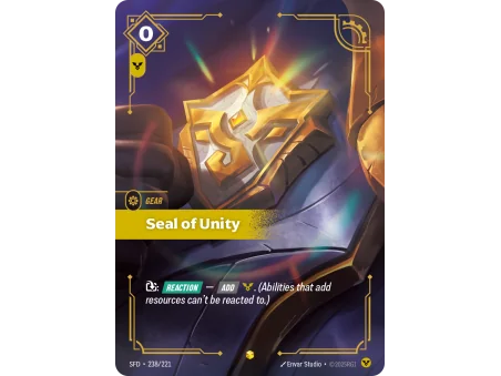 Seal of Unity SFD-238 | Spiritforged | ProCards México