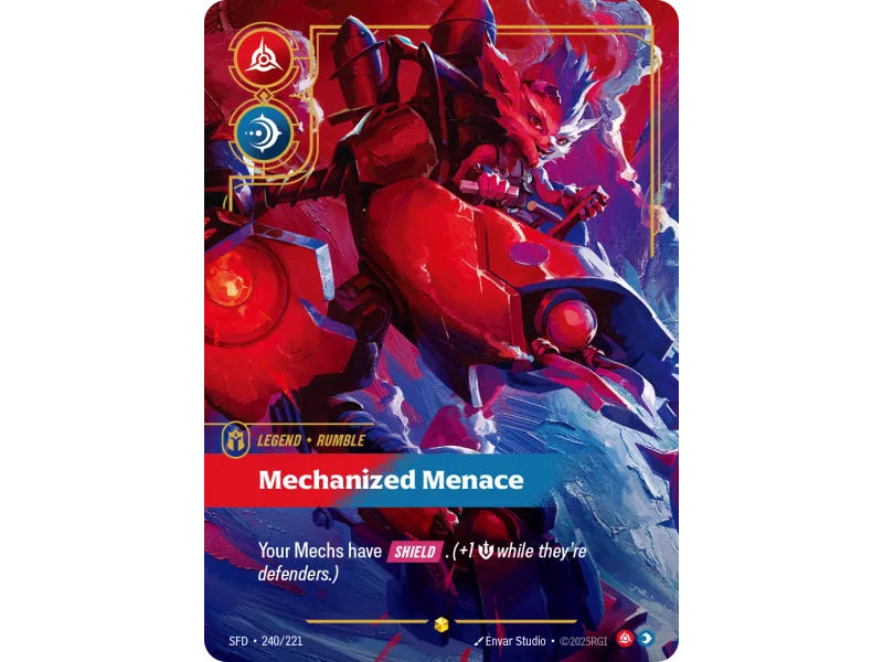 Mechanized Menace SFD-240 | Spiritforged | ProCards México