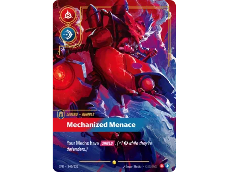 Mechanized Menace SFD-240 | Spiritforged | ProCards México