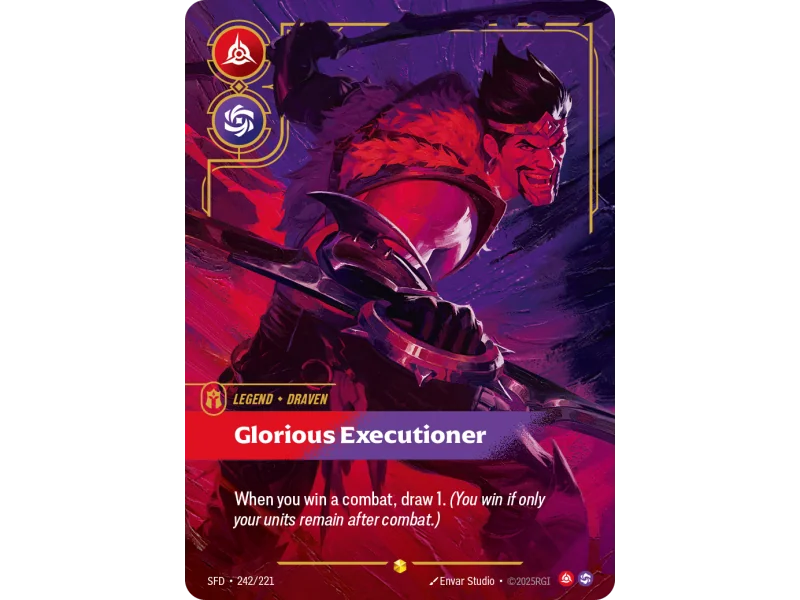 Glorious Executioner SFD-242 | Spiritforged | ProCards México