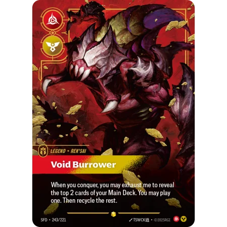 Void Burrower SFD-243 | Spiritforged | ProCards México