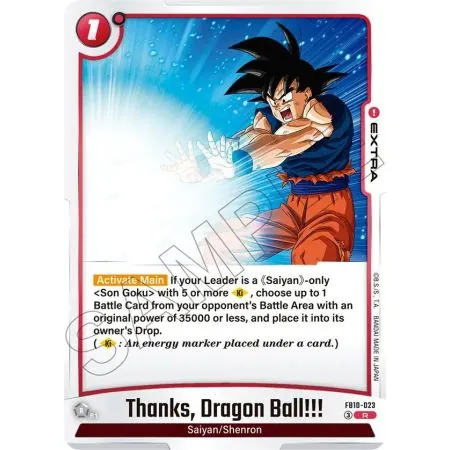 Thanks, Dragon Ball!!!